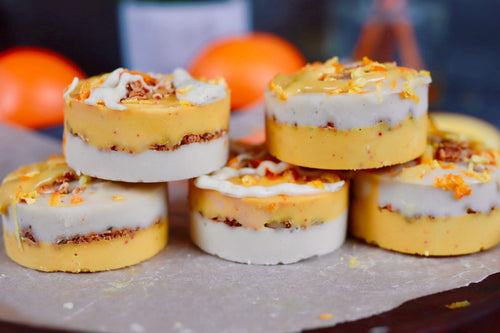 VEGAN ORANGE WHITE CHOCOLATE GRANOLA FUDGE