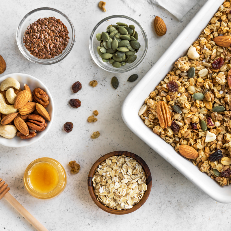 Kare Granola Premium Ingredients
